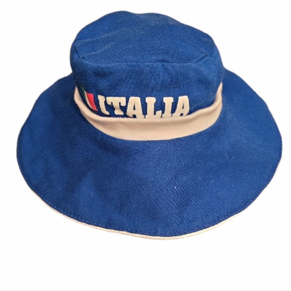 Blue Italia summer hat